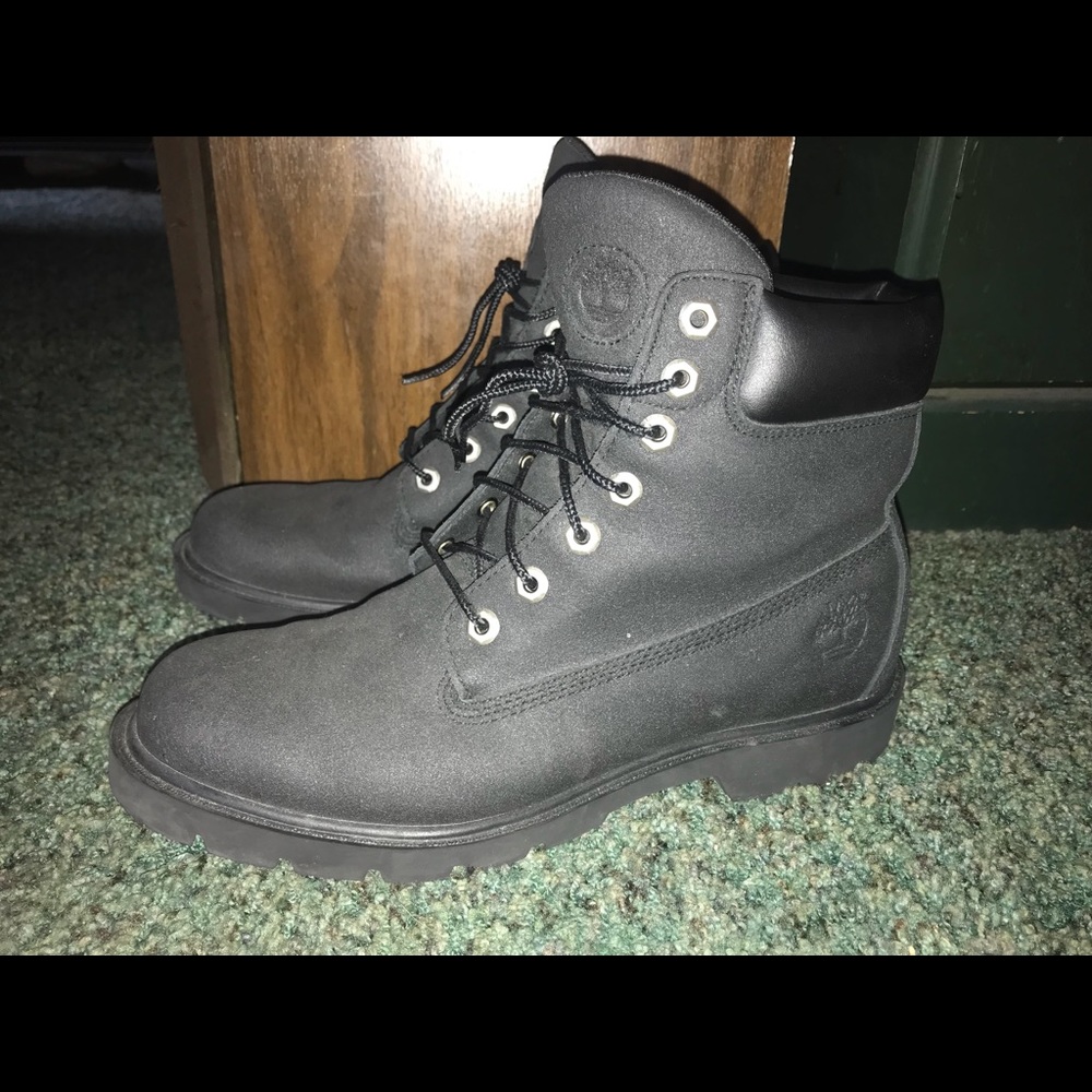 Timberland black boots